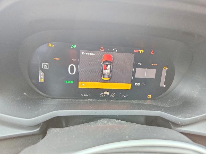 2022 Polestar 2 VIN LPSED3KA0NL072249 COPART salvage auction — FRONT END, Mn - Cert Of Title-Salvage, sold $8,700 on 2026-09-15 (photo 9)