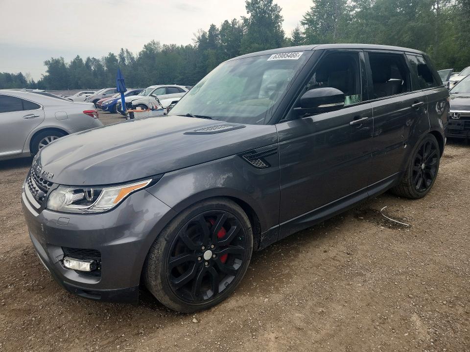 2016 Land rover Range rover sport VIN SALWR2EF9GA552506 — COPART salvage auction photo