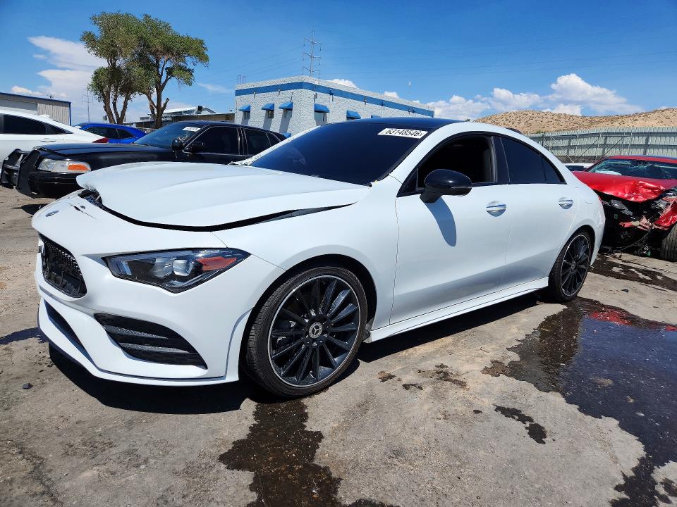 2022 Mercedes-benz Cla-klasse VIN W1K5J4GB1NN292727 — COPART salvage auction photo