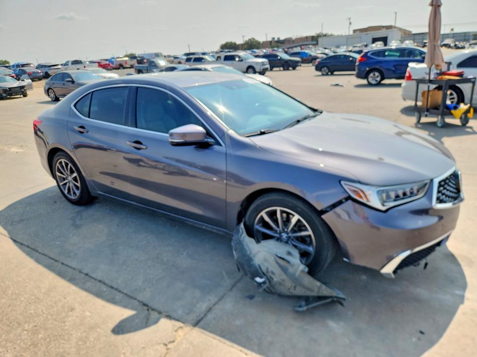 2020 Acura Tlx VIN 19UUB1F32LA013433 COPART salvage auction — FRONT END, Tx - Salvage Vehicle Title, sold $4,500 on 2026-08-25 (photo 4)