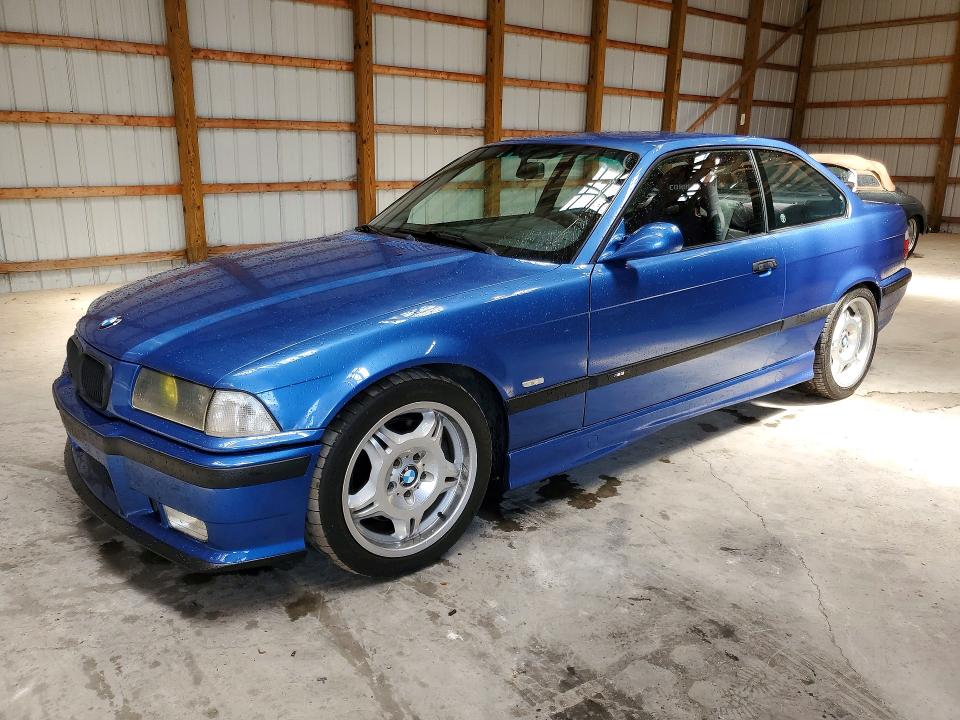 1999 BMW M3 VIN WBSBG9338XEY83138 — COPART salvage auction photo