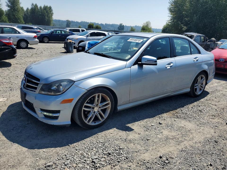 2013 Mercedes-benz C-klasse VIN WDDGF4HB5DA766208 COPART salvage auction — MECHANICAL, WA - VEHICLE CERT OF OWNERSHIP-TITL, sold $50 on 2026-08-17 (photo 1)
