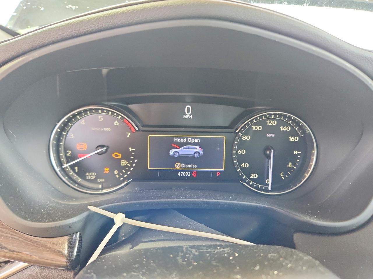 2019 Cadillac XT4 VIN 1GYFZCR42KF199845 COPART salvage auction — Side, St - Salvage Title, sold $7,100 on 2026-09-02 (photo 9)