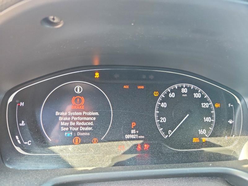 2019 Honda Accord VIN 1HGCV2F37KA023267 COPART salvage auction — FRONT END, Ny - Certificate Of Title, sold $7,400 on 2026-08-21 (photo 9)