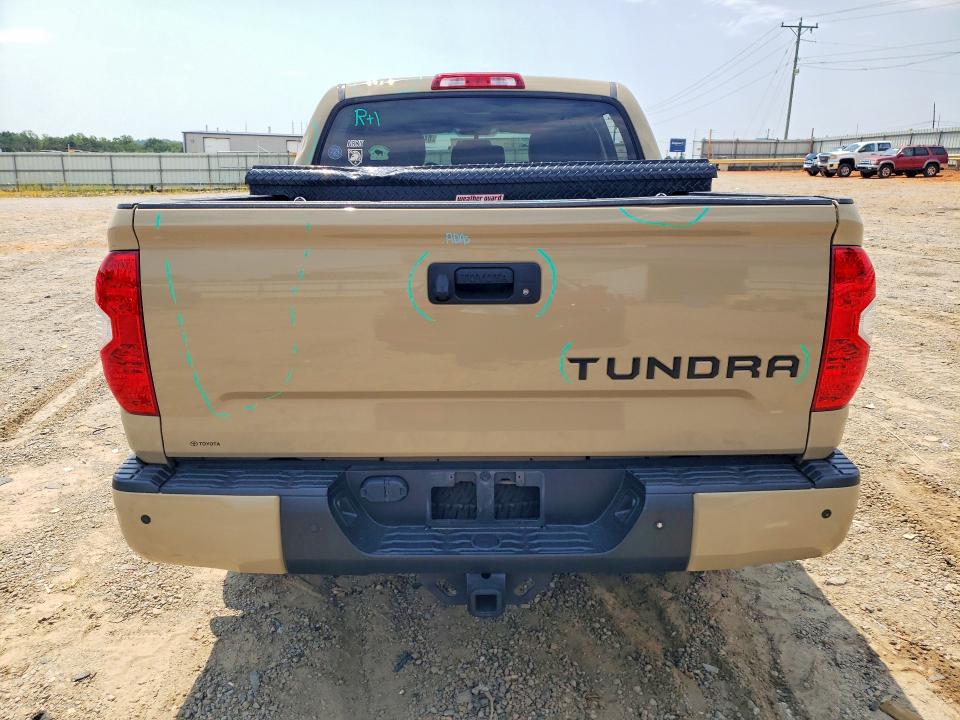 2017 Toyota Tundra VIN 5TFHW5F16HX646869 COPART salvage auction — FRONT END, St - Salvage Title, sold $20,200 on 2026-08-21 (photo 6)