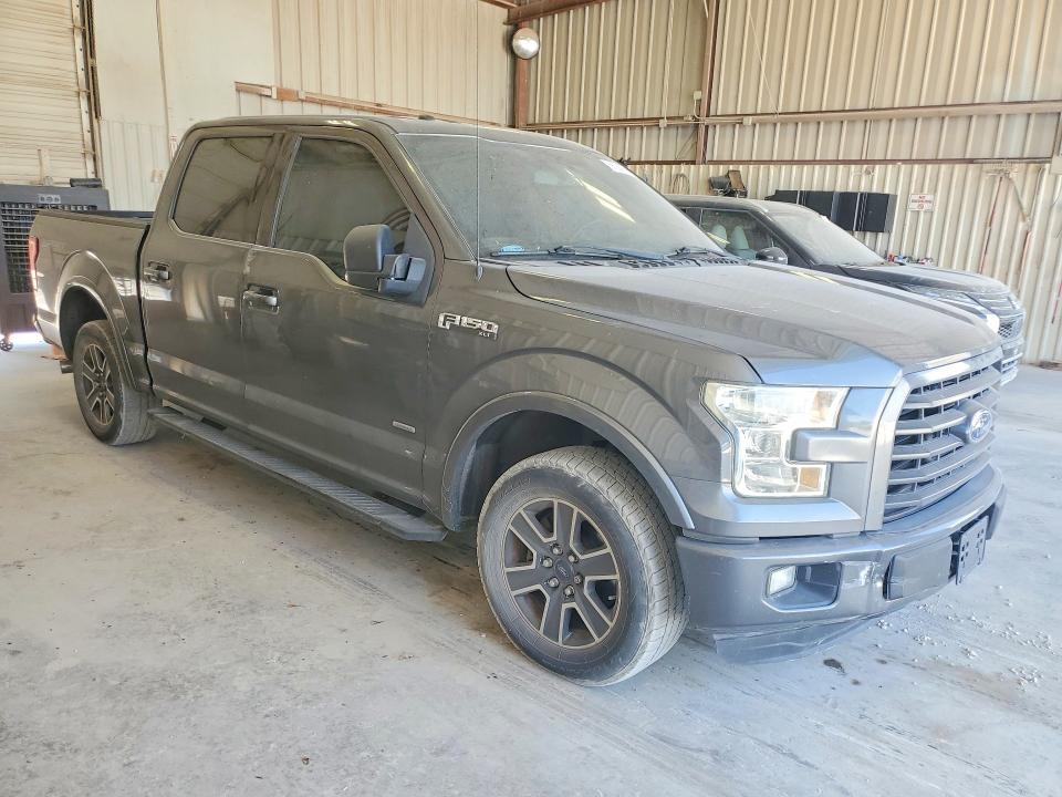 2016 Ford F-150 VIN 1FTEW1CP2GKD62977 COPART salvage auction — REAR END, Tx - Salvage Vehicle Title, sold $9,600 on 2026-09-04 (photo 4)
