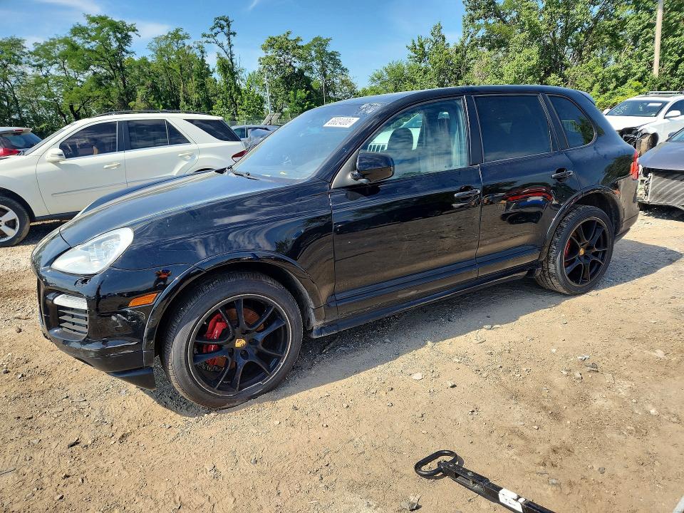 2009 Porsche Cayenne VIN WP1AD29P79LA65667 COPART salvage auction — MECHANICAL, IN - CERTIFICATE OF TITLE (P), sold $4,300 on 2026-09-03 (photo 1)
