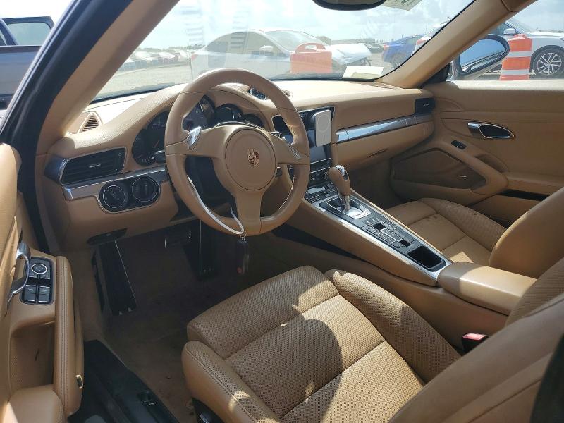 2013 Porsche 911 VIN WP0AB2A96DS121505 COPART salvage auction — WATER/FLOOD, Tx - Salvage Title-Flood Damage, sold $40,500 on 2026-09-17 (photo 8)