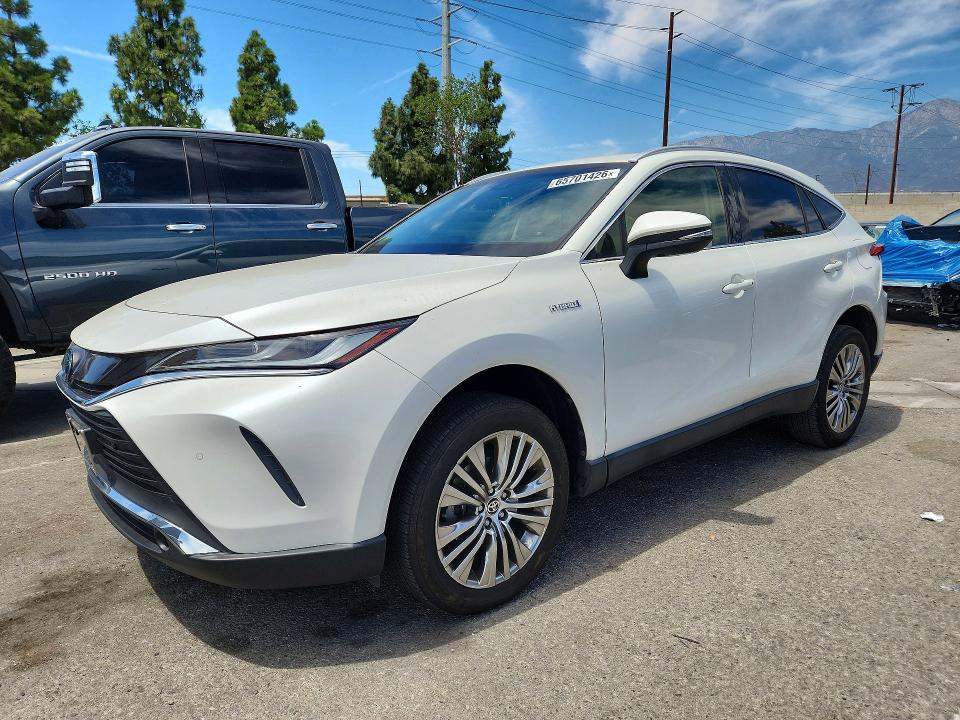 2021 Toyota Venza VIN JTEAAAAHXMJ050489 — COPART salvage auction photo