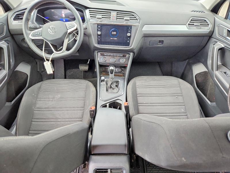 2024 Volkswagen Tiguan VIN 3VVRB7AX4RM197126 COPART salvage auction — FRONT END, TX - SALVAGE VEHICLE TITLE, sold $7,400 on 2026-08-27 (photo 8)