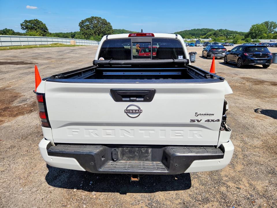 2022 Nissan Navara (frontier) VIN 1N6ED1EK7NN610916 COPART salvage auction — REAR END, Wi - Cert Of Title-Salvage Vehicle, sold $8,700 on 2026-08-18 (photo 6)