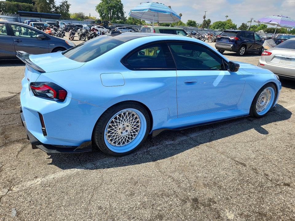 2025 BMW M2 VIN 3MF23DM01S8F08582 COPART salvage auction — UNDERCARRIAGE, CA - SALVAGE CERTIFICATE (P), sold $46,250 on 2026-09-03 (photo 3)