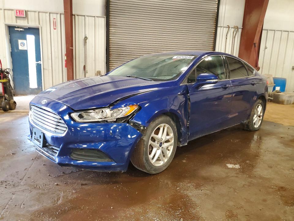 2014 Ford Fusion VIN 3FA6P0HD8ER244473 COPART salvage auction — FRONT END, Mi - Certificate Of Title, sold $625 on 2026-09-12 (photo 1)