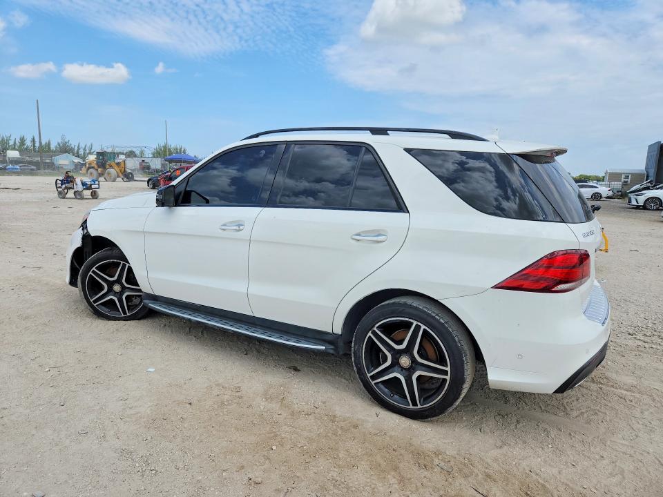 2017 Mercedes-benz Gle VIN 4JGDA5JB0HA815201 COPART salvage auction — FRONT END, Salvage Title, sold $9,000 on 2026-08-25 (photo 2)