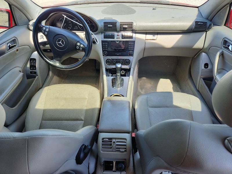 2005 Mercedes-Benz C-klasse VIN WDBRF40J65A760066 COPART salvage auction — FRONT END, GA - CERT OF TITLE-SALVAGE, sold $0 on 2026-09-16 (photo 8)