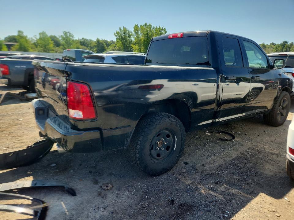2018 Ram 1500 VIN 1C6RR7FT8JS271537 COPART salvage auction — FRONT END, Ma - Certificate Of Title, sold $2,650 on 2026-08-25 (photo 3)