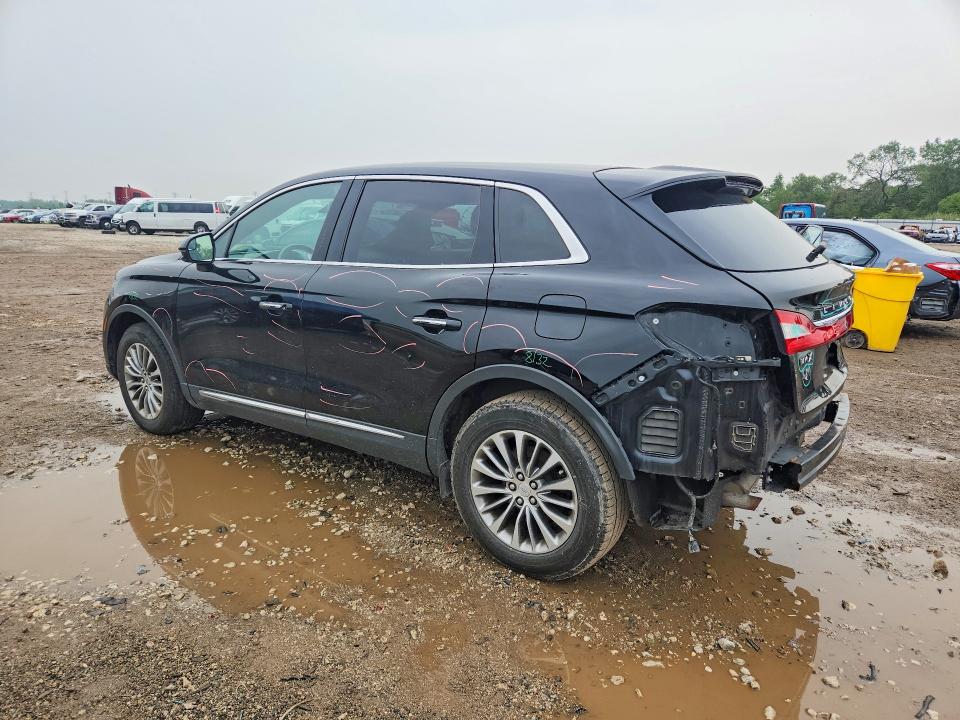 2016 Lincoln MKX VIN 2LMTJ8KR0GBL77408 COPART salvage auction — REAR END, IL - SALVAGE CERTIFICATE, sold $0 on 2026-09-17 (photo 2)