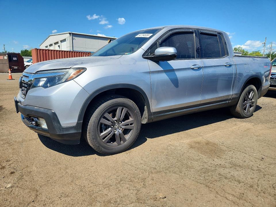 2018 Honda Ridgeline VIN 5FPYK3F1XJB006686 COPART salvage auction — SIDE, CT, sold $7,900 on 2026-10-09 (photo 1)