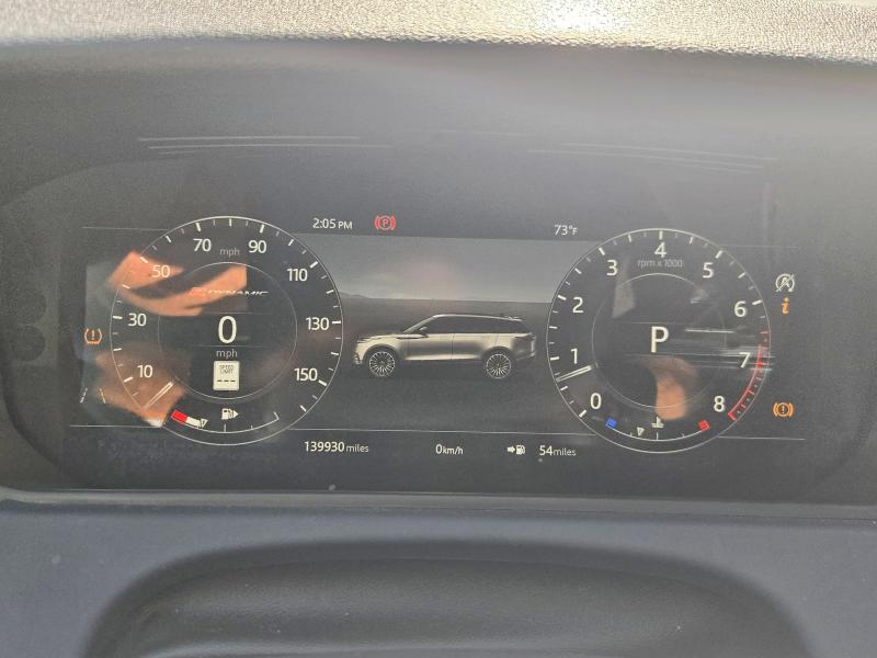2020 Land rover Range rover velar VIN SALYK2FXXLA243724 COPART salvage auction — NORMAL WEAR, OH - CERTIFICATE OF TITLE (P), sold $12,900 on 2026-09-11 (photo 8)