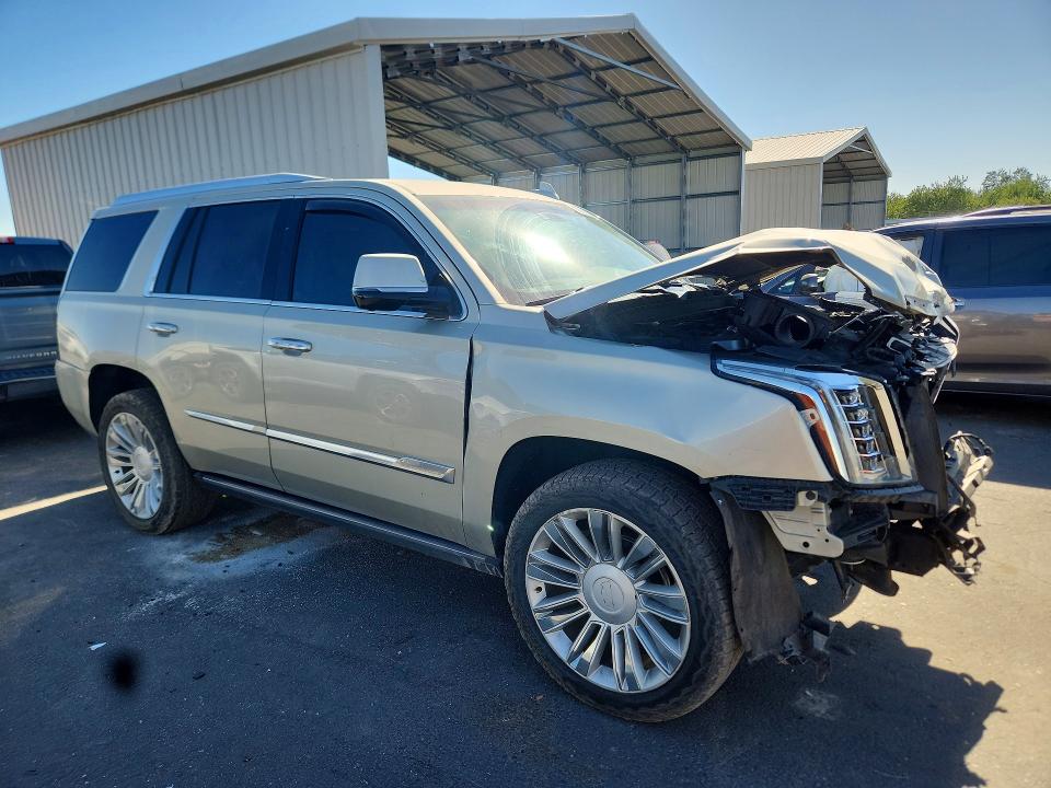 2016 Cadillac Escalade VIN 1GYS4DKJXGR168495 COPART salvage auction — FRONT END, Ca - Salvage Certificate, sold $3,600 on 2026-08-20 (photo 4)