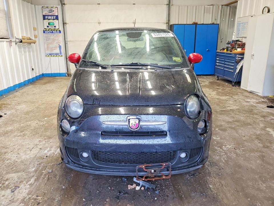 2015 Fiat 500 VIN 3C3CFFFH7FT501740 COPART salvage auction — FRONT END, ID - SALVAGE CERTIFICATE OF TITLE, sold $900 on 2026-08-13 (photo 5)