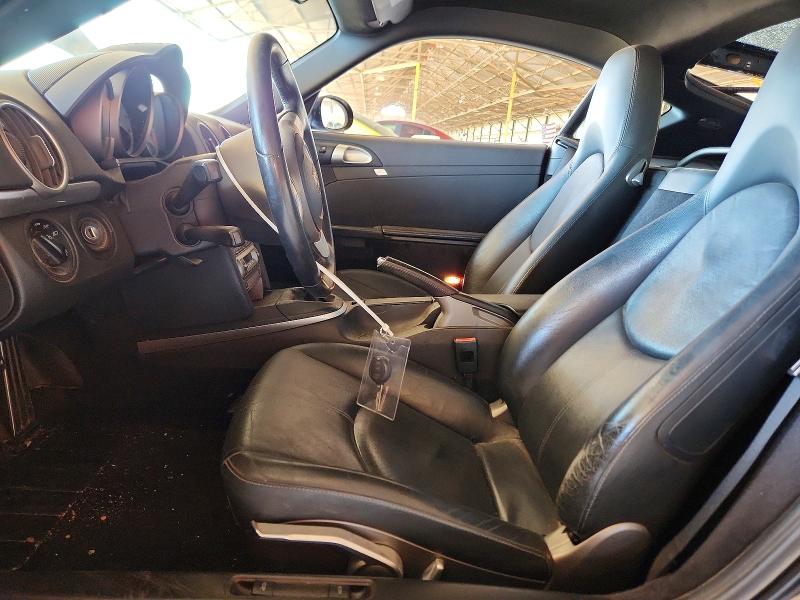 2006 Porsche Cayman VIN WP0AB29846U781139 COPART salvage auction — REAR END, AZ - CERT OF TITLE - SALVAGE, sold $7,700 on 2026-09-04 (photo 7)