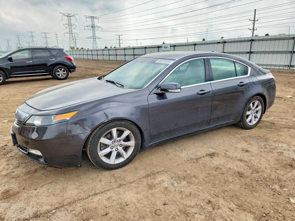 2013 Acura Tl VIN 19UUA8F24DA015608 — COPART salvage auction photo
