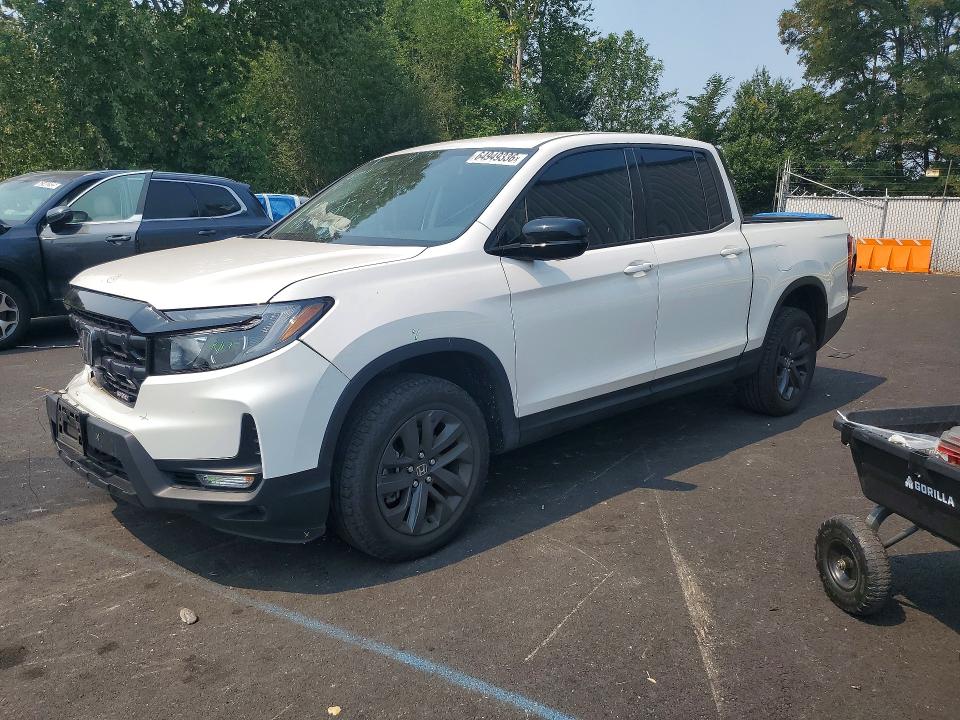 2025 Honda Ridgeline VIN 5FPYK3F1XSB011050 — COPART salvage auction photo