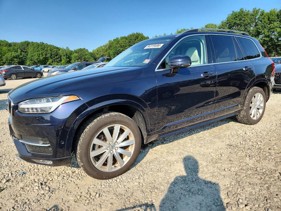 2016 Volvo Xc90 VIN YV4A22PK7G1075328 COPART salvage auction — UNKNOWN, Ma - Cert Of Title-Reconstrctd Coll, sold $7,300 on 2026-08-19 (photo 1)