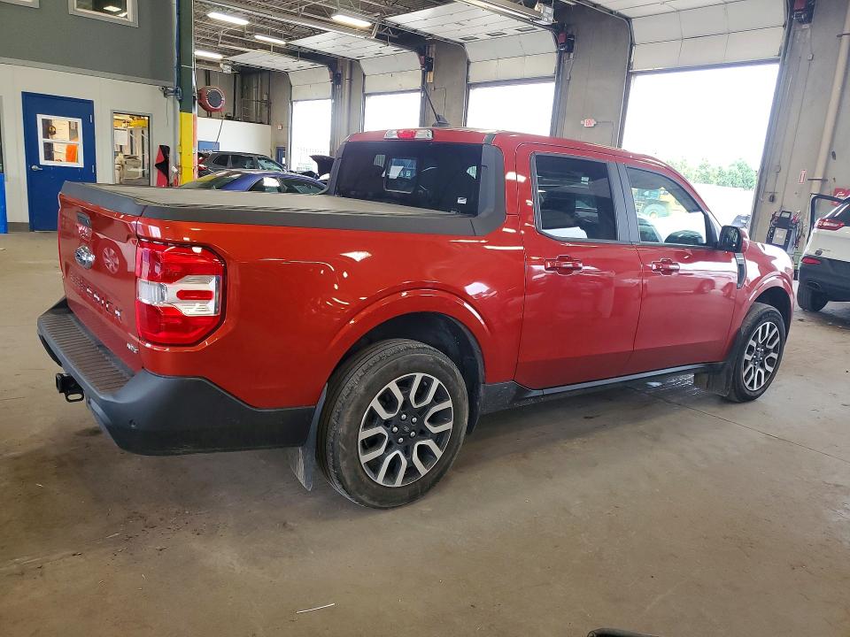 2022 Ford Maverick VIN 3FTTW8F91NRA05053 COPART salvage auction — HAIL, Salvage Title, sold $12,800 on 2026-09-01 (photo 3)