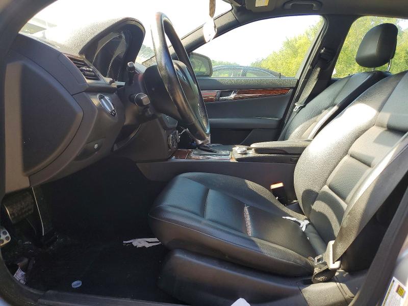 2009 Mercedes-benz C class VIN WDDGF81X79F223580 COPART salvage auction — FRONT END, NY - MV-907A SALVAGE CERTIFICATE, sold $500 on 2026-08-13 (photo 7)
