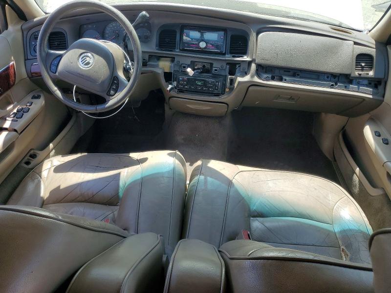 2001 Mercury Grand marquis VIN 2MEFM75W01X667723 COPART salvage auction — SIDE, Ca - Salvage Certificate, sold $10 on 2026-09-01 (photo 8)