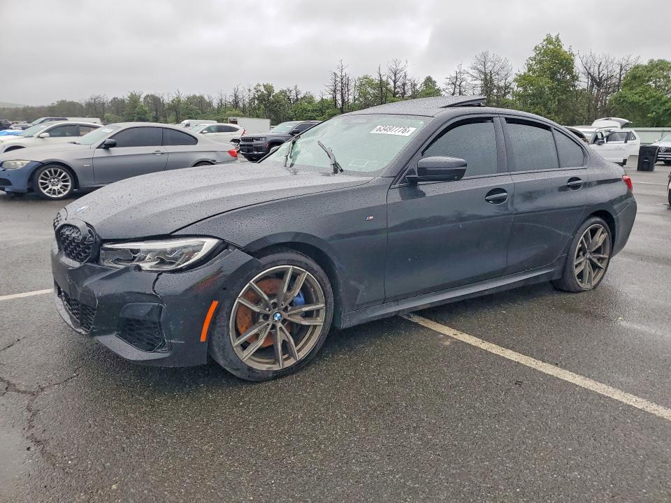 2020 BMW M3 VIN WBA5U9C07LFH08550 — COPART salvage auction photo