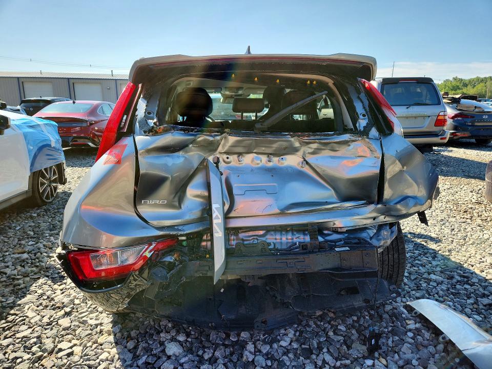 2023 Kia Niro VIN KNDCR3L12P5053949 COPART salvage auction — REAR END, Ma - Cert Of Title-Salvage, sold $7,900 on 2026-08-20 (photo 6)