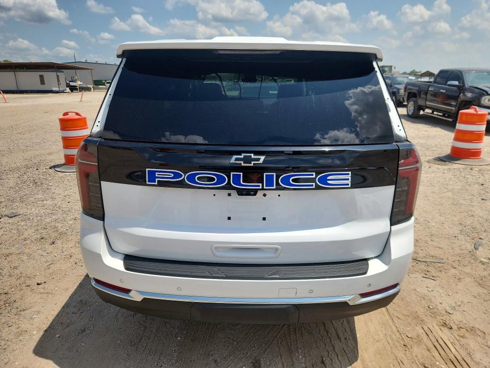 2025 Chevrolet Tahoe VIN 1GNS5UED4SR201628 COPART salvage auction — FRONT END, Tx - Salvage Vehicle Title, sold $21,100 on 2026-09-14 (photo 6)