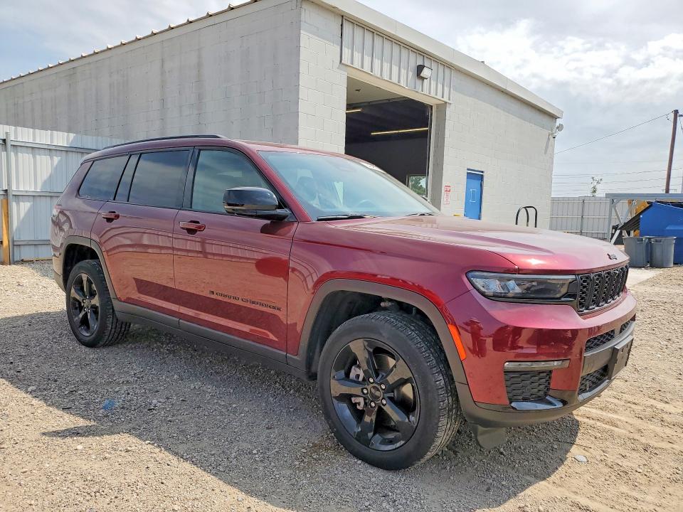 2024 Jeep Cherokee VIN 1C4RJKBGXR8570080 COPART salvage auction — HAIL, Ia - Cert Of Title-Salvage Title, sold $22,100 on 2026-09-30 (photo 4)