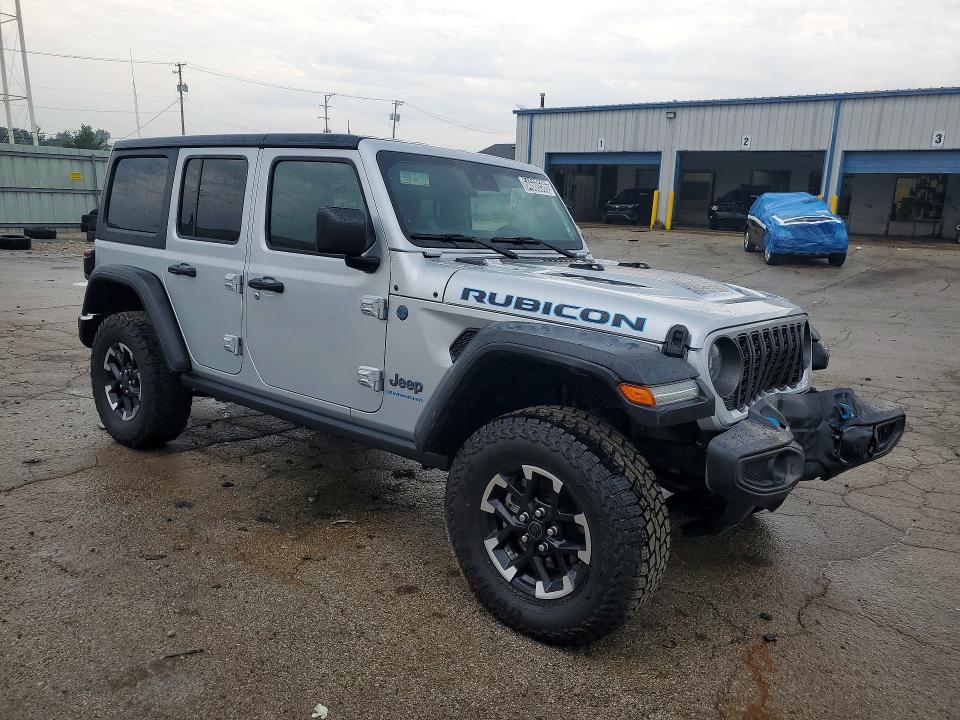 2024 Jeep Wrangler / VIN 1C4RJXR68RW276716 COPART salvage auction — FRONT END, IL - SALVAGE CERTIFICATE (P), sold $18,000 on 2026-08-17 (photo 4)