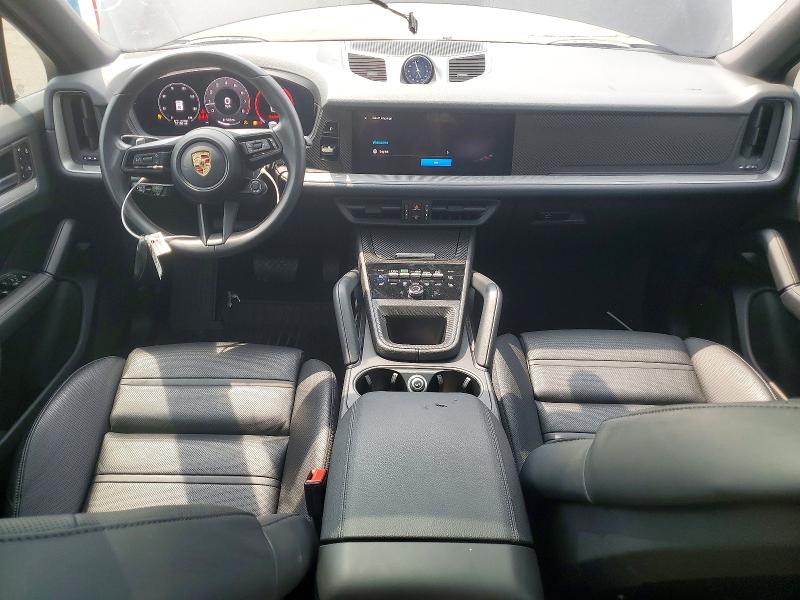 2024 Porsche Cayenne VIN WP1BA2AY7RDA54647 COPART salvage auction — VANDALISM, Ny - Mv-907A Salvage Certificate, sold $53,000 on 2026-09-28 (photo 8)