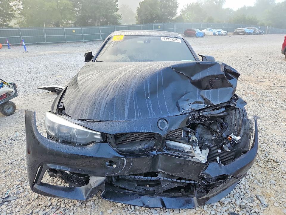 2018 BMW 4er VIN WBA4W9C55JAC09273 COPART salvage auction — FRONT END, Tn - Salvage Certificate, sold $3,600 on 2026-08-20 (photo 5)