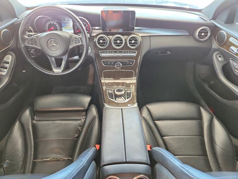 2018 Mercedes-benz C-klasse VIN WDDWF4KB4JR411936 COPART salvage auction — FRONT END, Tx - Certificate Of Title, sold $2,900 on 2026-08-20 (photo 8)