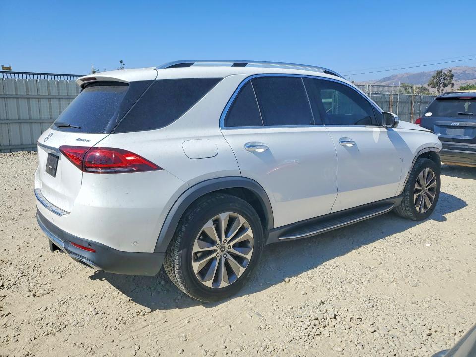 2020 Mercedes-benz Gle VIN 4JGFB4KBXLA122496 COPART salvage auction — FRONT END, CA - SALVAGE CERTIFICATE, sold $17,300 on 2026-08-20 (photo 3)