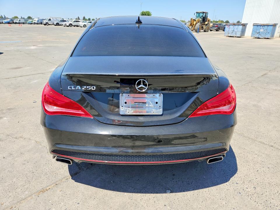 2016 Mercedes-benz Cla-klasse VIN WDDSJ4EB9GN377842 COPART salvage auction — FRONT END, Ca - Salvage Certificate, sold $675 on 2026-08-17 (photo 6)