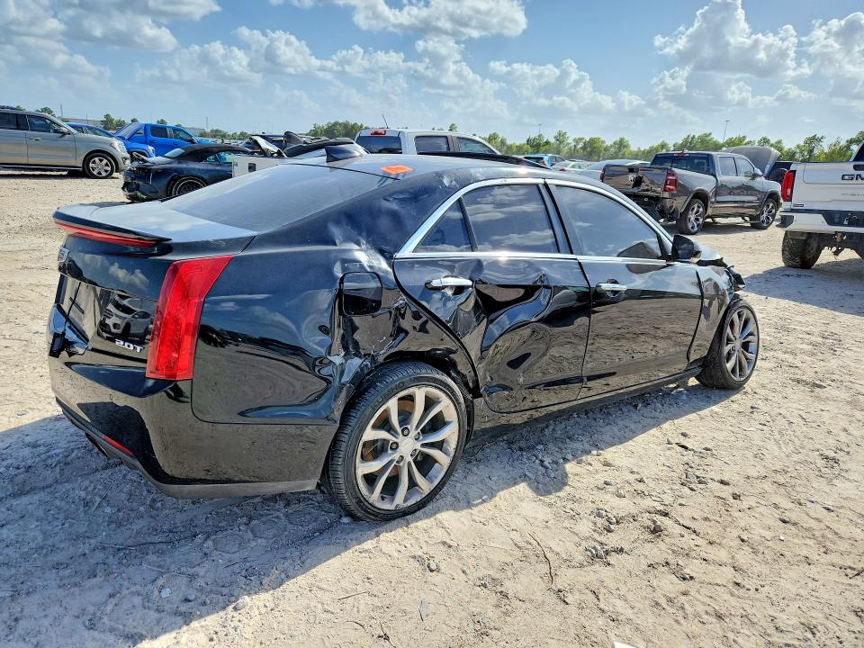 2015 Cadillac Ats VIN 1G6AH5SX0F0136449 COPART salvage auction — FRONT END, Tx - Cert Of Title-Rebuilt Salvage (P), sold $975 on 2026-09-01 (photo 3)