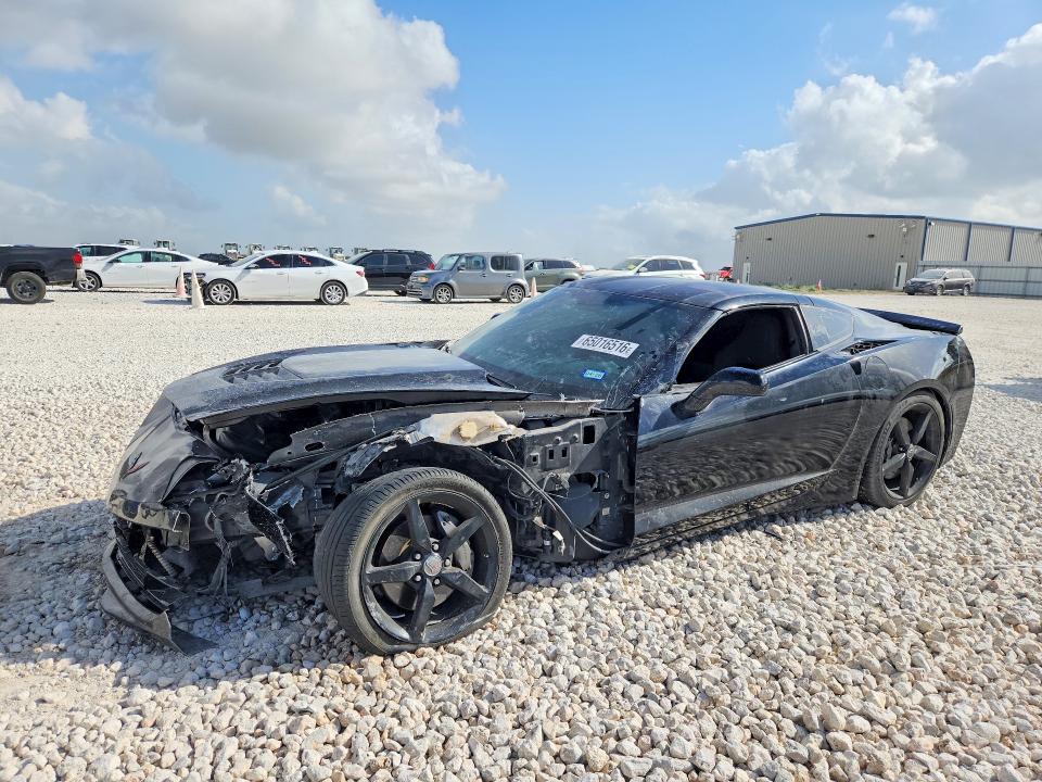 2014 Chevrolet Corvette VIN 1G1YF2D72E5112256 — COPART salvage auction photo