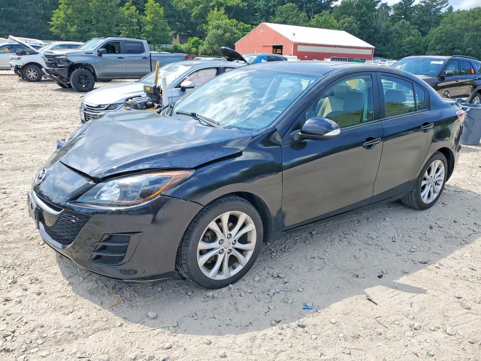 2010 Mazda 3 VIN JM1BL1S63A1160747 COPART salvage auction — FRONT END, Ma - Cert Of Title-Reconstrctd Coll, sold $80 on 2026-08-31 (photo 1)