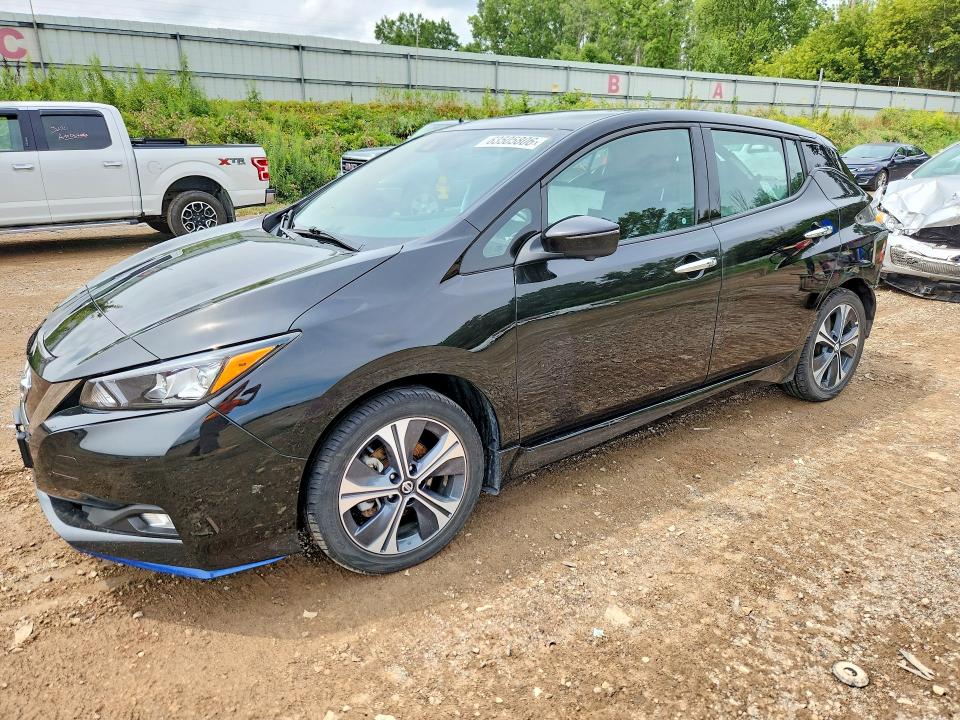 2021 Nissan Leaf VIN 1N4BZ1DV5MC552081 — COPART salvage auction photo
