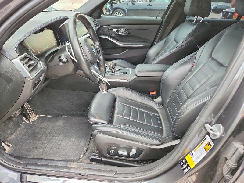 2021 BMW 3er VIN 3MW5R7J0XM8B82138 COPART salvage auction — REAR END, Ny - Mv-907A Salvage Certificate, sold $15,500 on 2026-08-26 (photo 7)