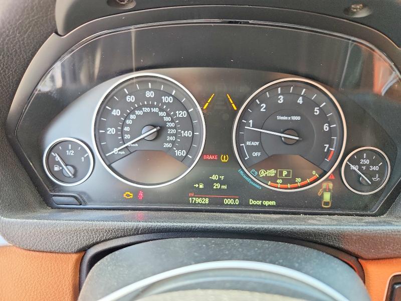 2015 BMW 3er VIN WBA8Z5C50FD671907 COPART salvage auction — FRONT END, Ny - Mv-907A Salvage Certificate, sold $250 on 2026-08-19 (photo 9)