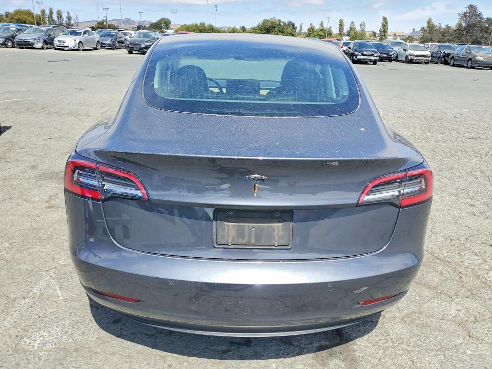 2019 Tesla Model 3 VIN 5YJ3E1EA0KF325502 COPART salvage auction — FRONT END, Ca - Salvage Certificate, sold $5,800 on 2026-08-28 (photo 6)