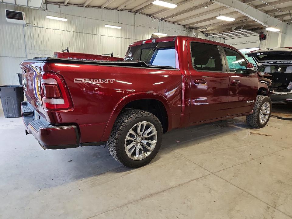 2021 Ram 1500 VIN 1C6SRFJT8MN524412 COPART salvage auction — FRONT END, MN - CERT OF TITLE-SALVAGE, sold $14,700 on 2026-10-20 (photo 3)